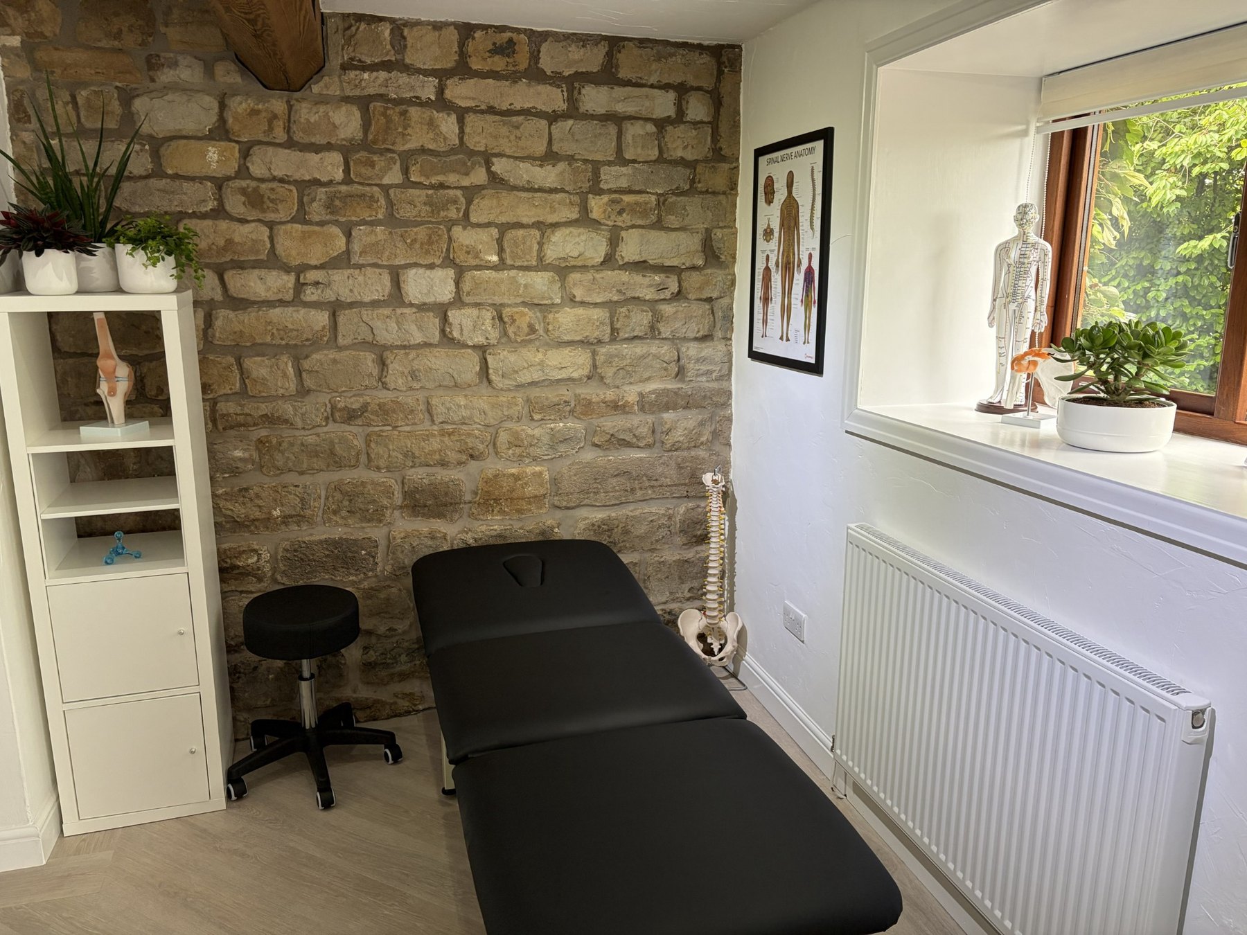 Restore Physiotherapy private treatment room